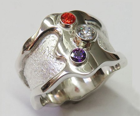 Border Bezel Set Ring Making