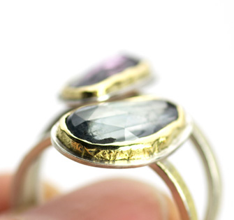 Rings made by Janet from Quiet Rebel Design