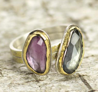 Rings made by Janet from Quiet Rebel Design