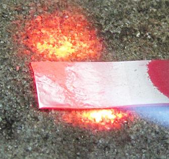 Fused Jewelry Technique - Molten Metal