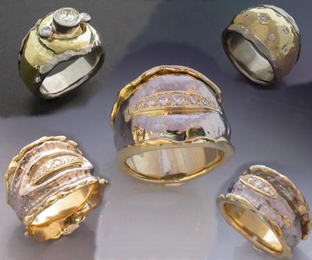 Chasing and repousse jewelry sale