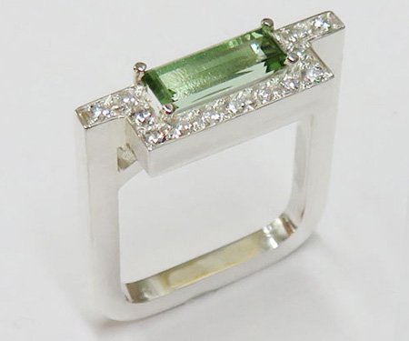 Square Shank Pave Ring Making